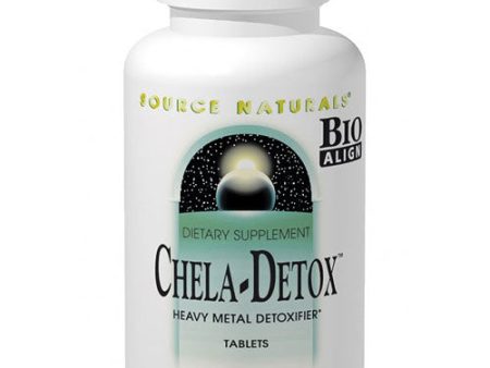 Chela-Detox, Heavy Metal Detoxifier, 120 Tablets, Source Naturals Online Sale