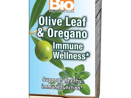 Immune Wellness, Olive Leaf & Oregano, 60 Vegetarian Capsules, Bio Nutrition Inc. Online now