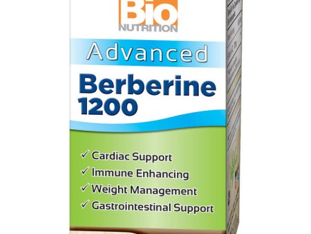 Advanced Berberine 1200, 50 Vegetarian Capsules, Bio Nutrition Inc. Online Sale