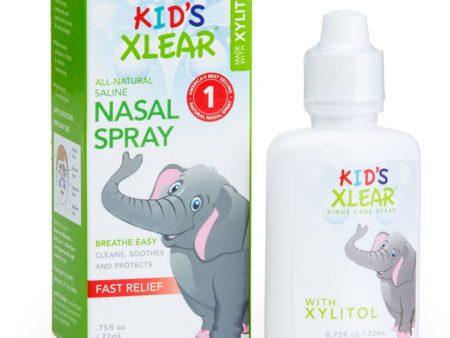 Xylitol and Saline Kid s Nasal Spray, 0.75 oz, Xlear (Xclear) Online