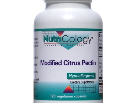 Modified Citrus Pectin 120 caps from NutriCology Online now