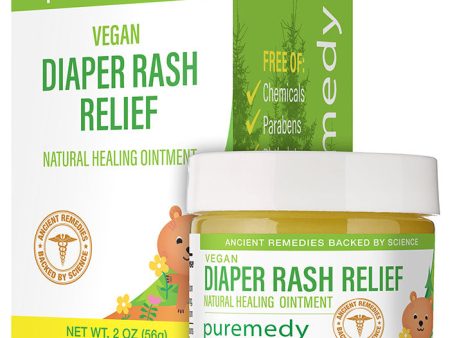 Baby Diaper Rash Relief Ointment, 2 oz, Puremedy on Sale