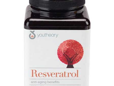 Youtheory Resveratrol Anti-Aging Benefits, 290 Tablets, Nutrawise Corporation Cheap