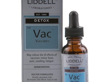 Liddell Vaccines Detox Homeopathic Oral Spray, 1 oz For Sale