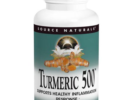 Turmeric 500, Value Size, 120 Tablets, Source Naturals Fashion