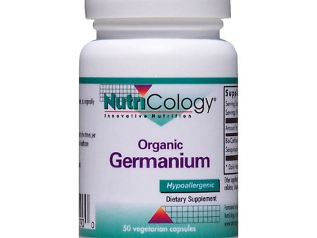 Organic Germanium 150mg 50 caps from NutriCology Fashion