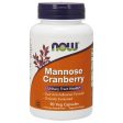 Mannose Cranberry, 90 Vegetarian Capsules, NOW Foods For Discount