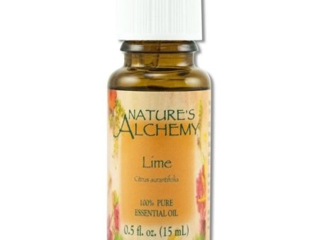 Pure Essential Oil Lime, 0.5 oz, Nature s Alchemy Supply