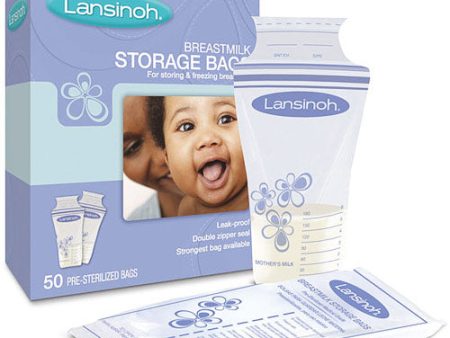 Breastmilk Storage Bags, 25 Pre-Sterilized Bags, Lansinoh Laboratories, Inc. Online now