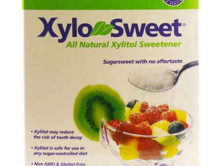 XyloSweet All Natural Xylitol Sweetener, Low Carbohydrate, 100 Packets, Xlear For Cheap