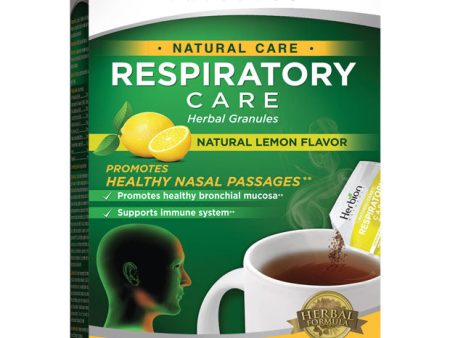 Respiratory Care Herbal Granules - Lemon Flavor, 10 Sachets, Herbion Discount