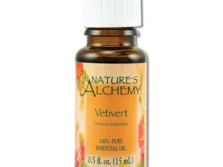 Pure Essential Oil Vetivert, 0.5 oz, Nature s Alchemy Online Hot Sale