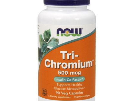 Tri-Chromium 500mcg with Cinnamon 90 Vcaps, NOW Foods Online now