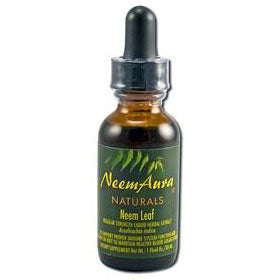 Neem Leaf Regular Strength Liquid Herbal Extract, 1 oz, Neem Aura Cheap