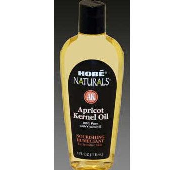 Hobe Naturals Apricot Kernel Oil, 4 oz, Hobe Labs Discount