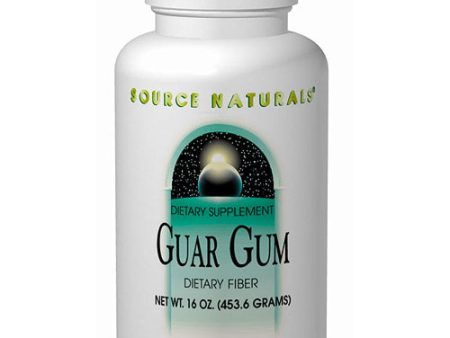 Guar Gum Powder Dietary Fiber 16 oz from Source Naturals For Sale