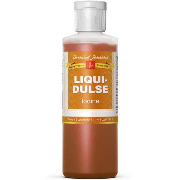 Liqui-Dulse Iodine Supplement, 4 oz, Bernard Jensen For Discount