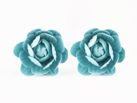 Beautifully Budding - Blue Hair Accessory Online Sale