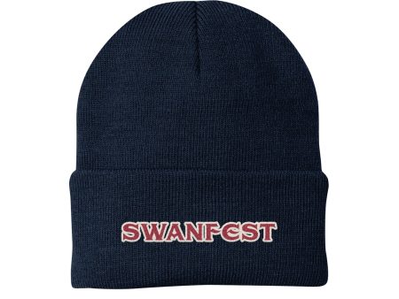 Logo Navy Winter Beanie Fashion