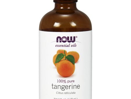 Tangerine Oil, 100% Pure Essential Oil, 4 oz, NOW Foods Sale