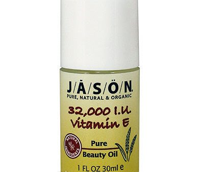 Vitamin E Oil 32,000 IU with Wand 1.1 oz, Jason Natural on Sale