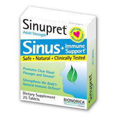 Sinupret Adult Strength, 25 Tablets, Bionorica Cheap