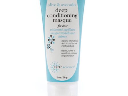 Deep Conditioning Hair Masque, Olive & Avocado, 2 oz, Earth Science Sale