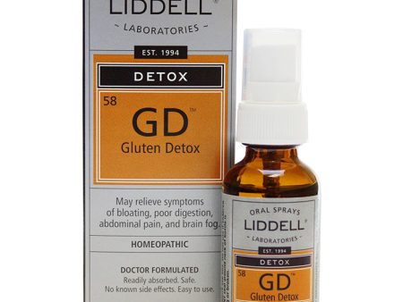 Liddell Gluten Detox Homeopathic Oral Spray, 1 oz Sale