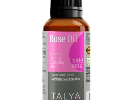 Rose Oil, Essential Oil Blend, 0.67 oz, Talya Herbal For Cheap