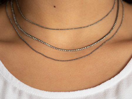 Battle Of The Glitz - Black Choker Cheap