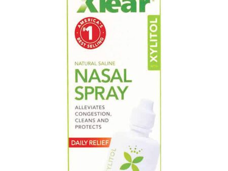 Xylitol & Saline Nasal Spray, 0.75 oz, Xlear (Xclear) Online Hot Sale