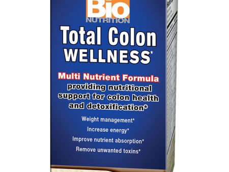 Total Colon Wellness, 60 Tablets, Bio Nutrition Inc. For Discount