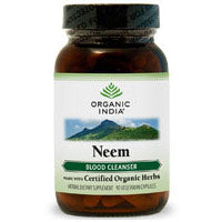 Neem, With Organic Herbs, Blood Cleanse, 90 Vegetarian Capsules, Organic India Fashion