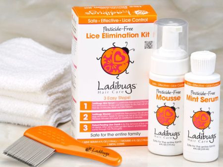 Lice Elimination Kit, 3 pc, Ladibugs Haircare Discount