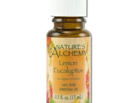 Pure Essential Oil, Lemon Eucalyptus, 0.5 oz, Nature s Alchemy Cheap