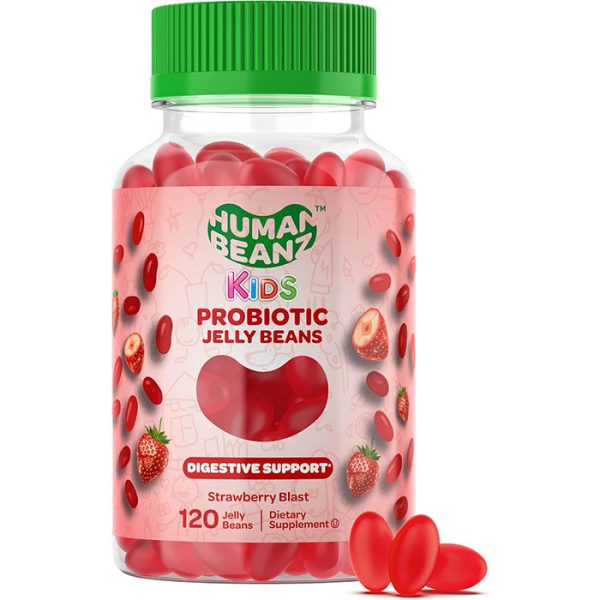 Probiotic Jelly Bean Gummies for Kids, 120 Jelly Beans, Human Beanz Online now