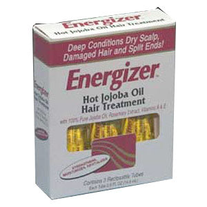 Energizer Hot Jojoba Oil Hair Treatment, 0.5 oz x 3 Tubes, Hobe Labs Online