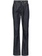 High-Rise Straight-Leg Jeans Hot on Sale