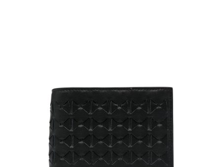 Mosaico Bi-Fold Leather Wallet on Sale