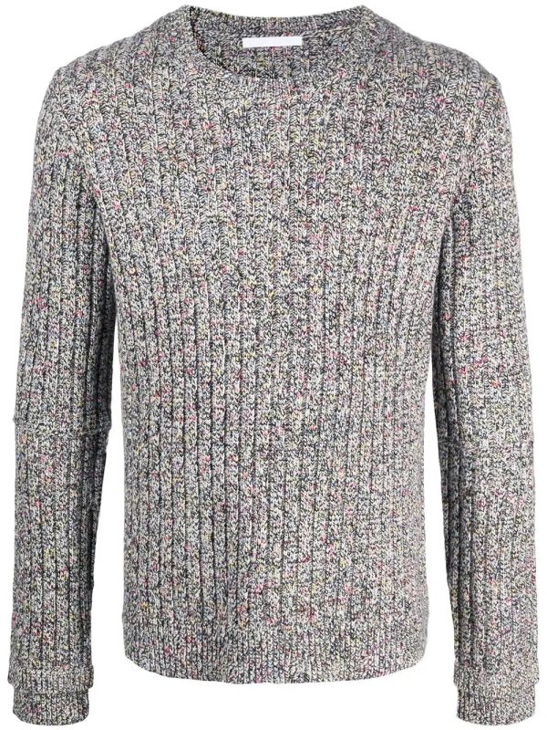 Ribbed Speckle Knit Jumper Supply