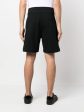 Logo-Print Cotton Track Shorts For Discount