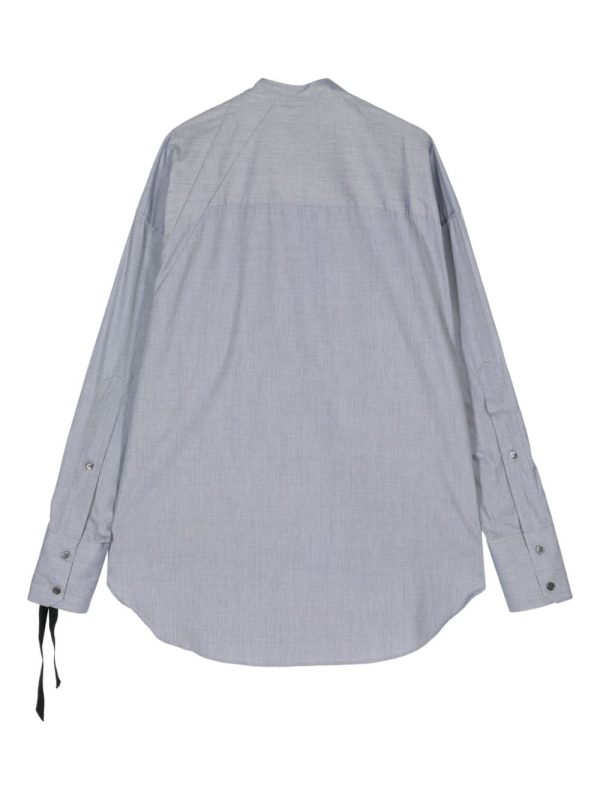 Draped Cotton Shirt on Sale