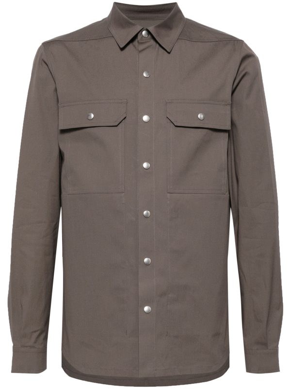 Cotton Shirt Jacket Hot on Sale