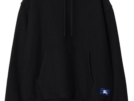 Ekd-Appliqué Cotton Hoodie Hot on Sale