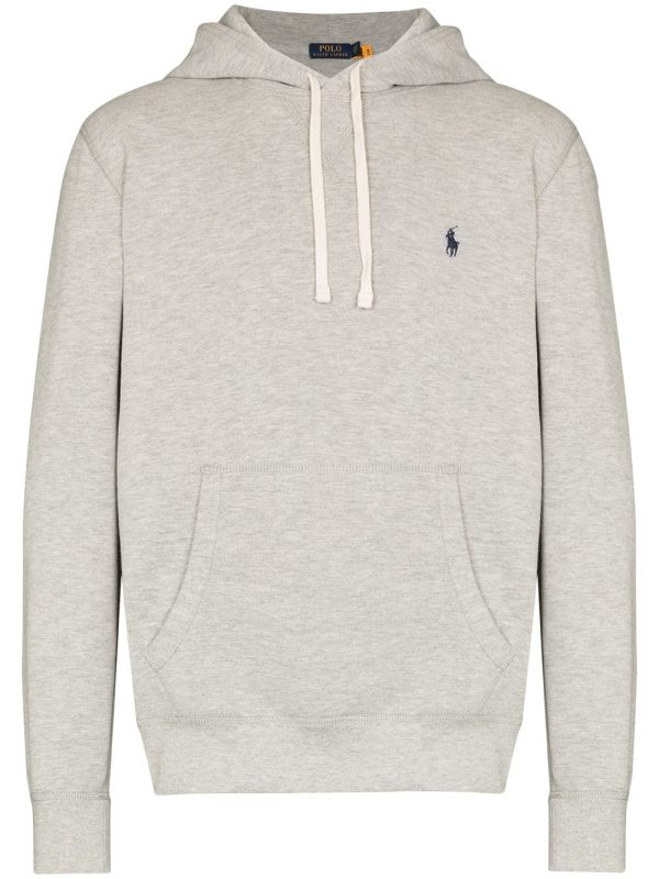 Polo Pony Drawstring Hoodie on Sale