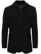 Detachable-Hood Single-Breasted Blazer Supply