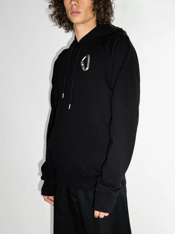 Carabiner Cotton Hoodie For Sale