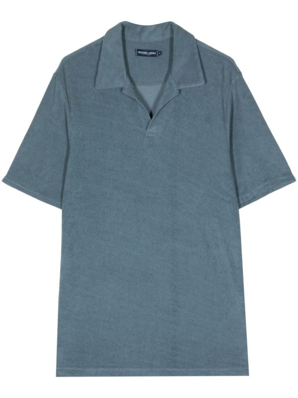 Faustino Cotton-Blend Polo Shirt For Sale