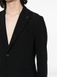 Detachable-Hood Single-Breasted Blazer Supply