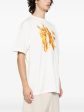 Burning Monogram-Print T-Shirt Cheap